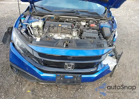 2020 Honda Civic Sport из США, поврежденный, VIN 2HGFC2F86LH555840